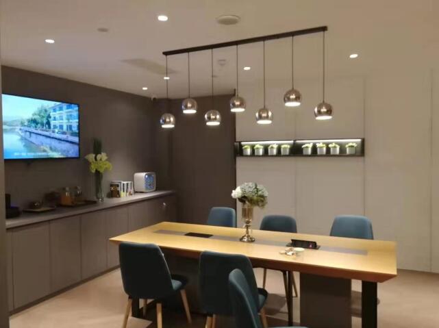 为公寓进行内部青岛展柜设计完工