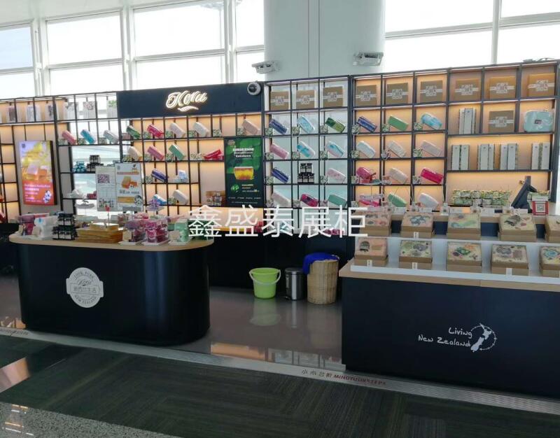礼品盒青岛展柜设计施工安装完成